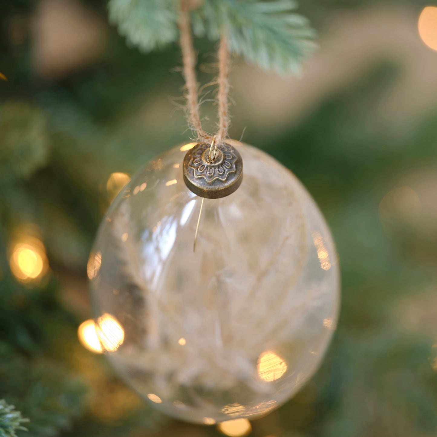 Pampas Christmas Bauble Decorations