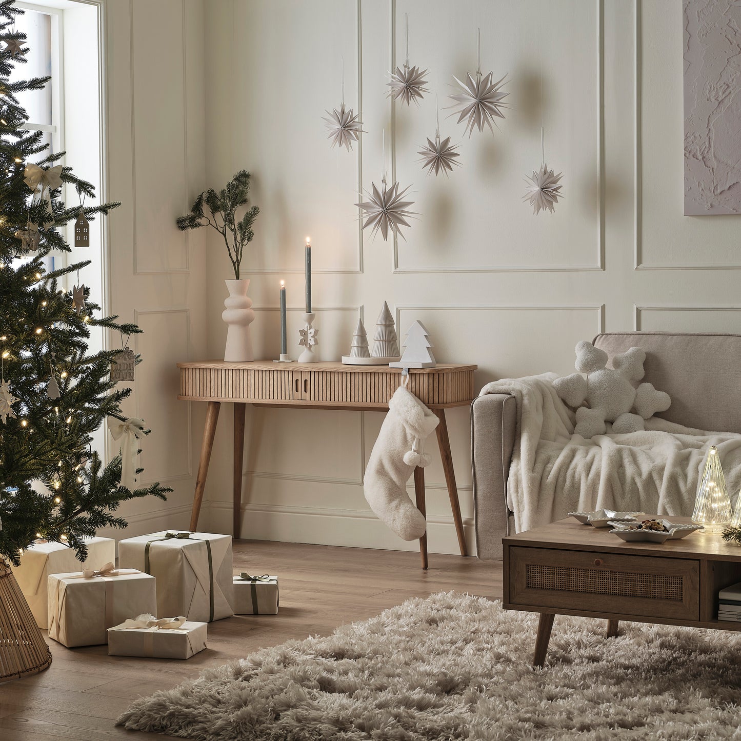 Wooden Move-Along Star Reusable Advent Calendar