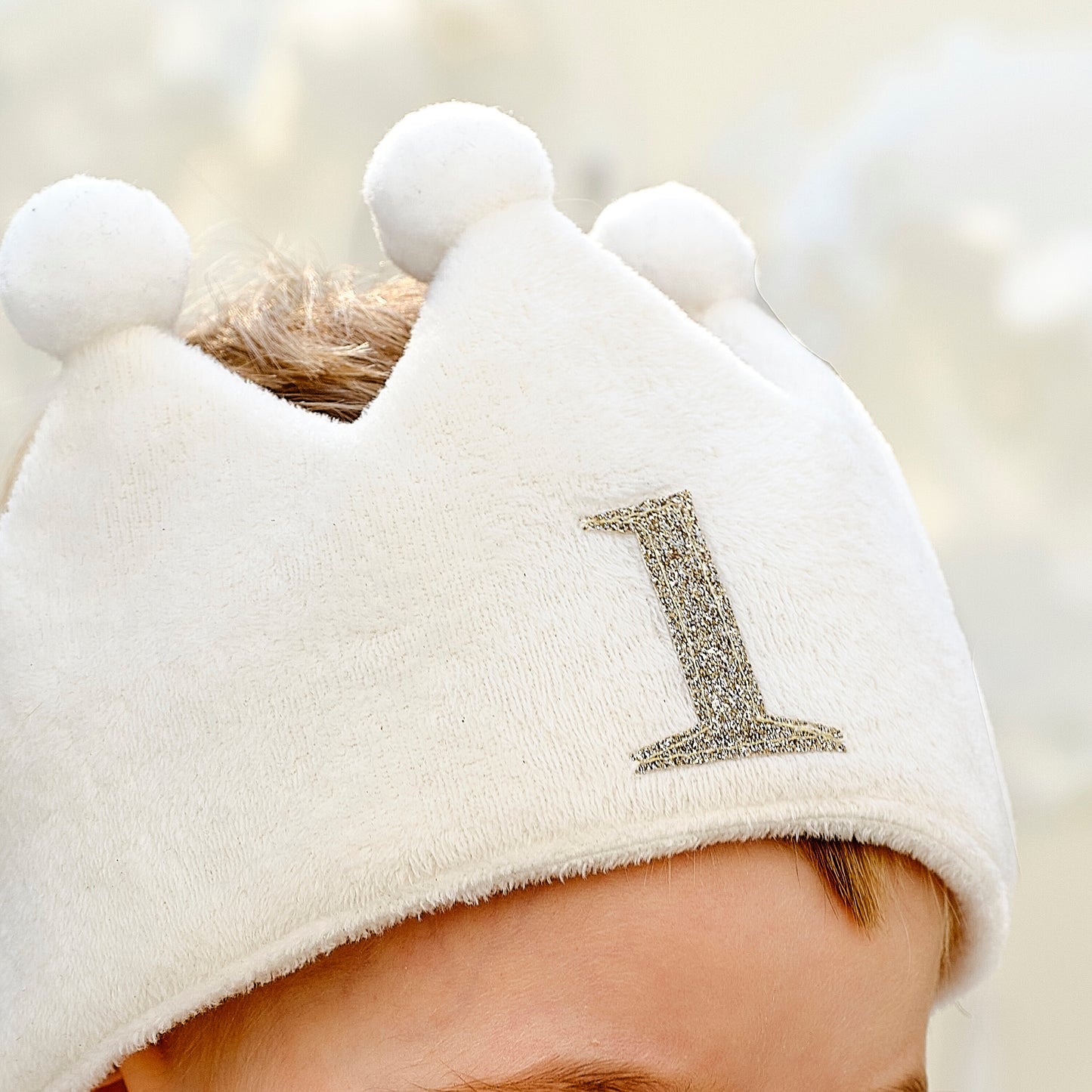 Fabric 1st Birthday Crown