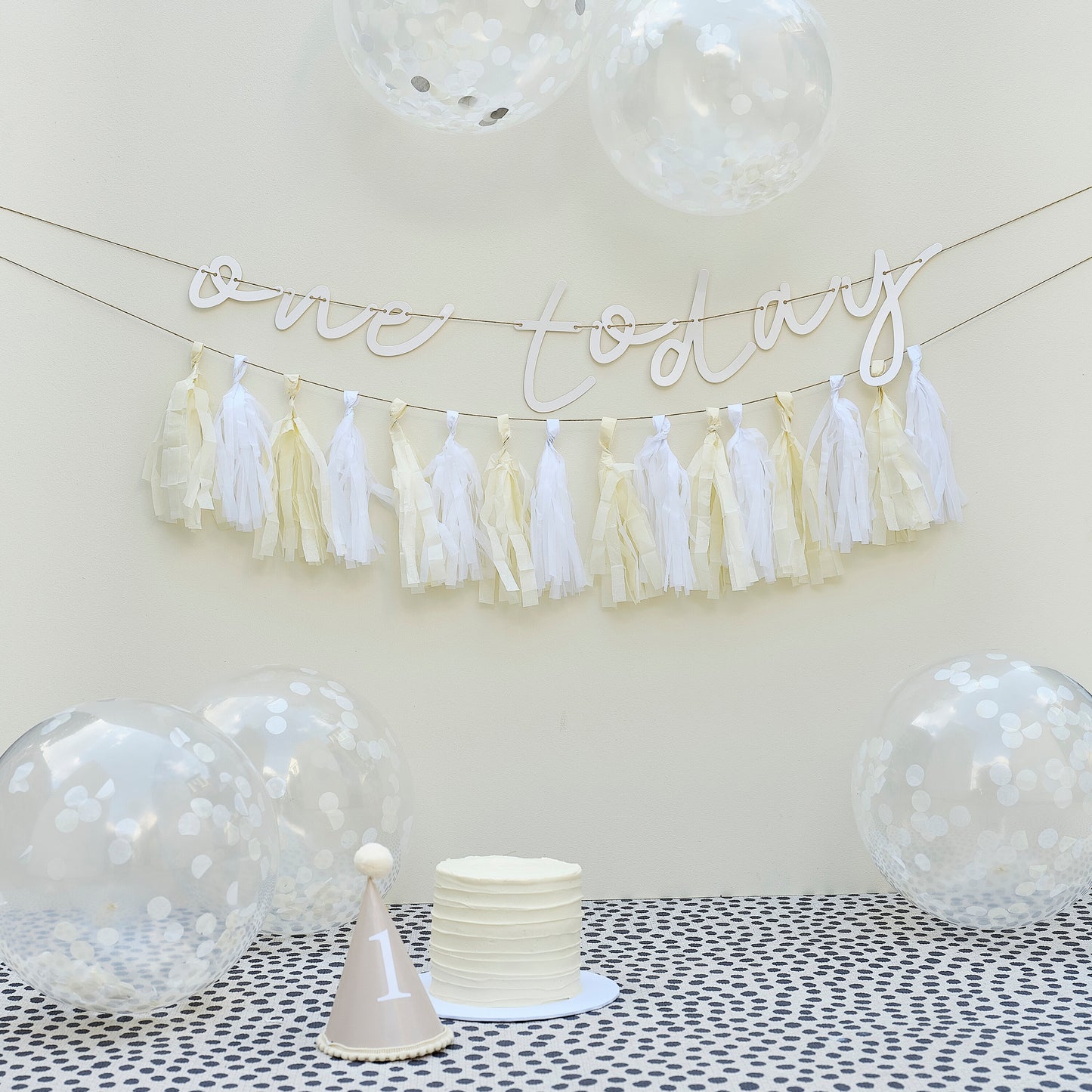 1st Birthday Cake Smash Decoration Kit