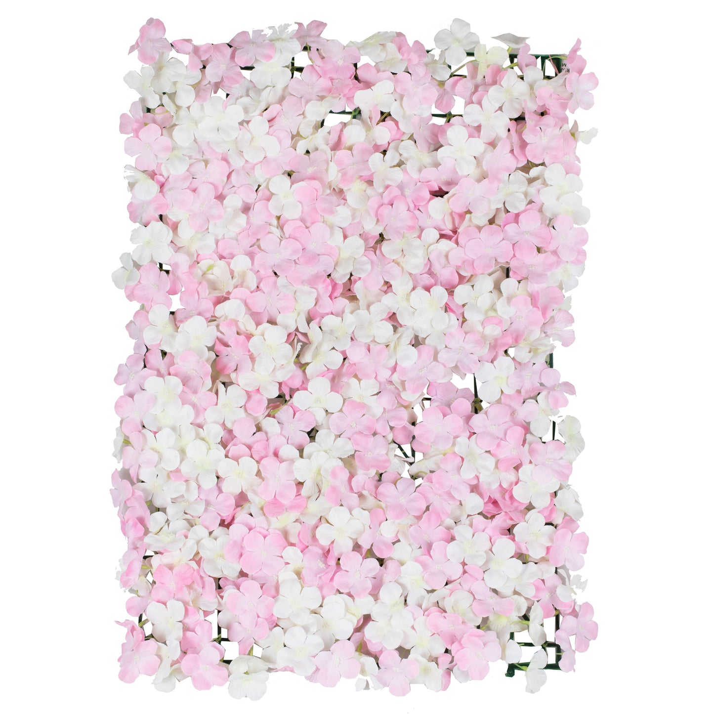 Pink & White Flower Wall Backdrop Tile