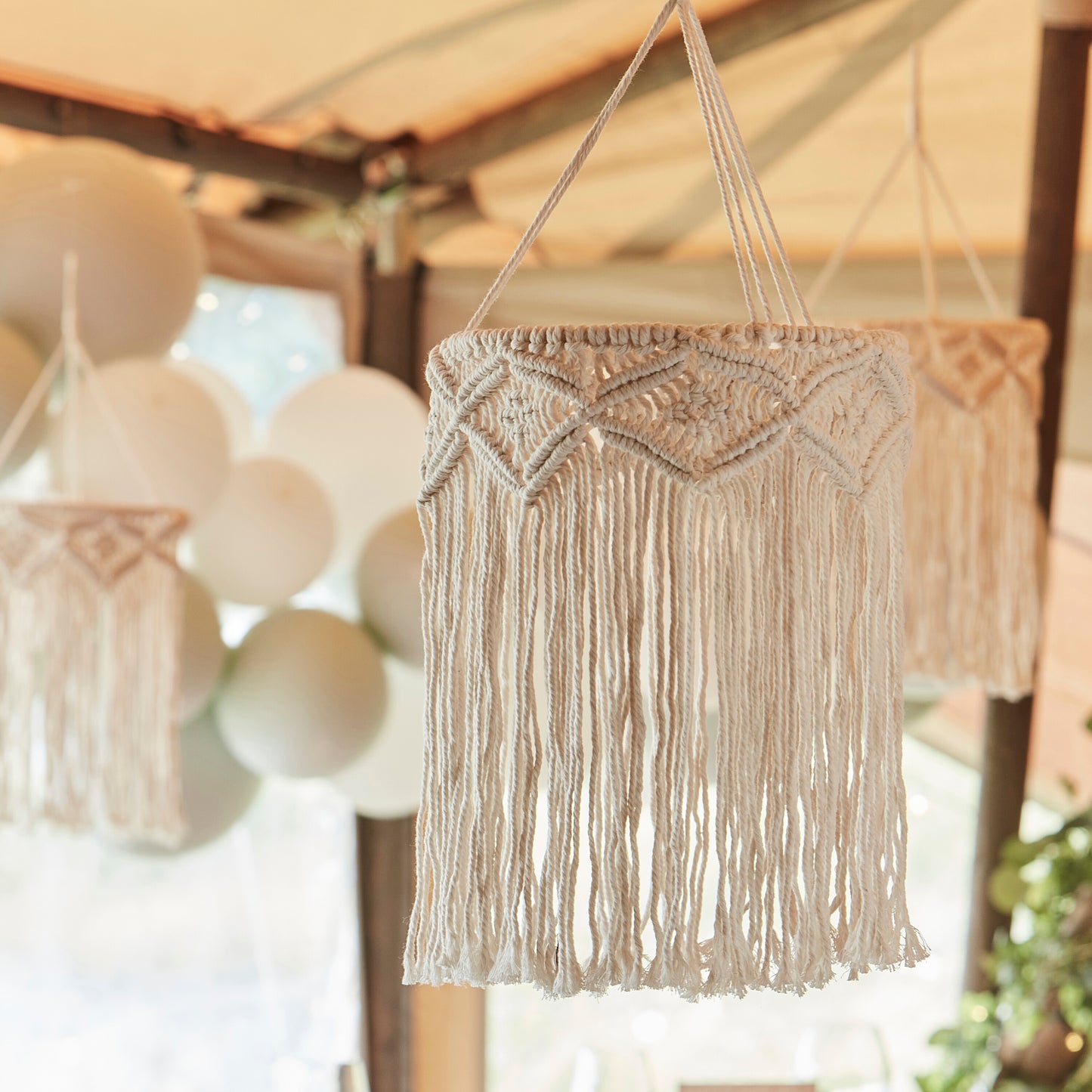 Macrame Chandelier