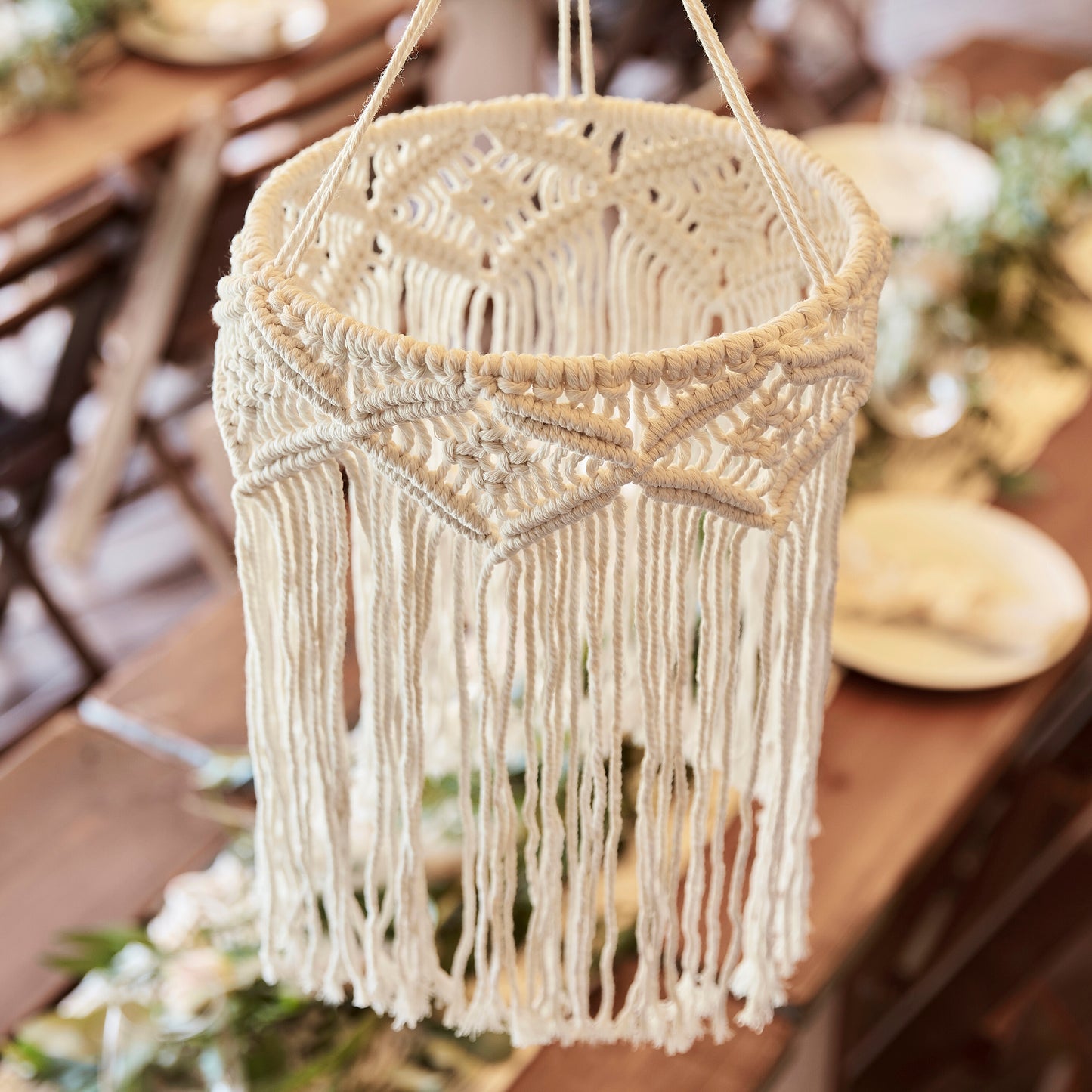 Macrame Chandelier