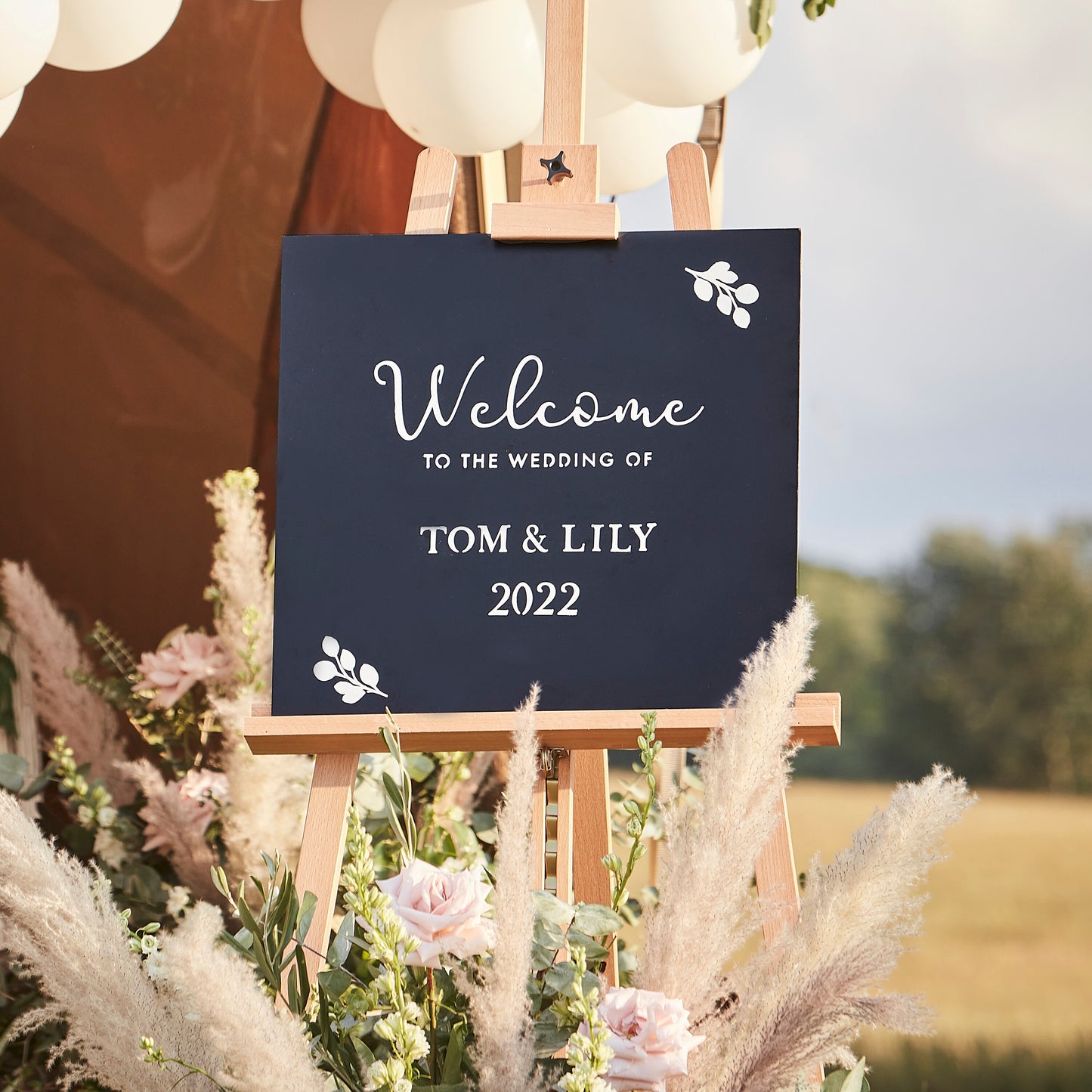 Customisable Chalk Board Sign
