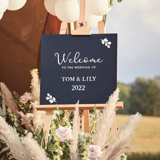 Customisable Chalk Board Sign