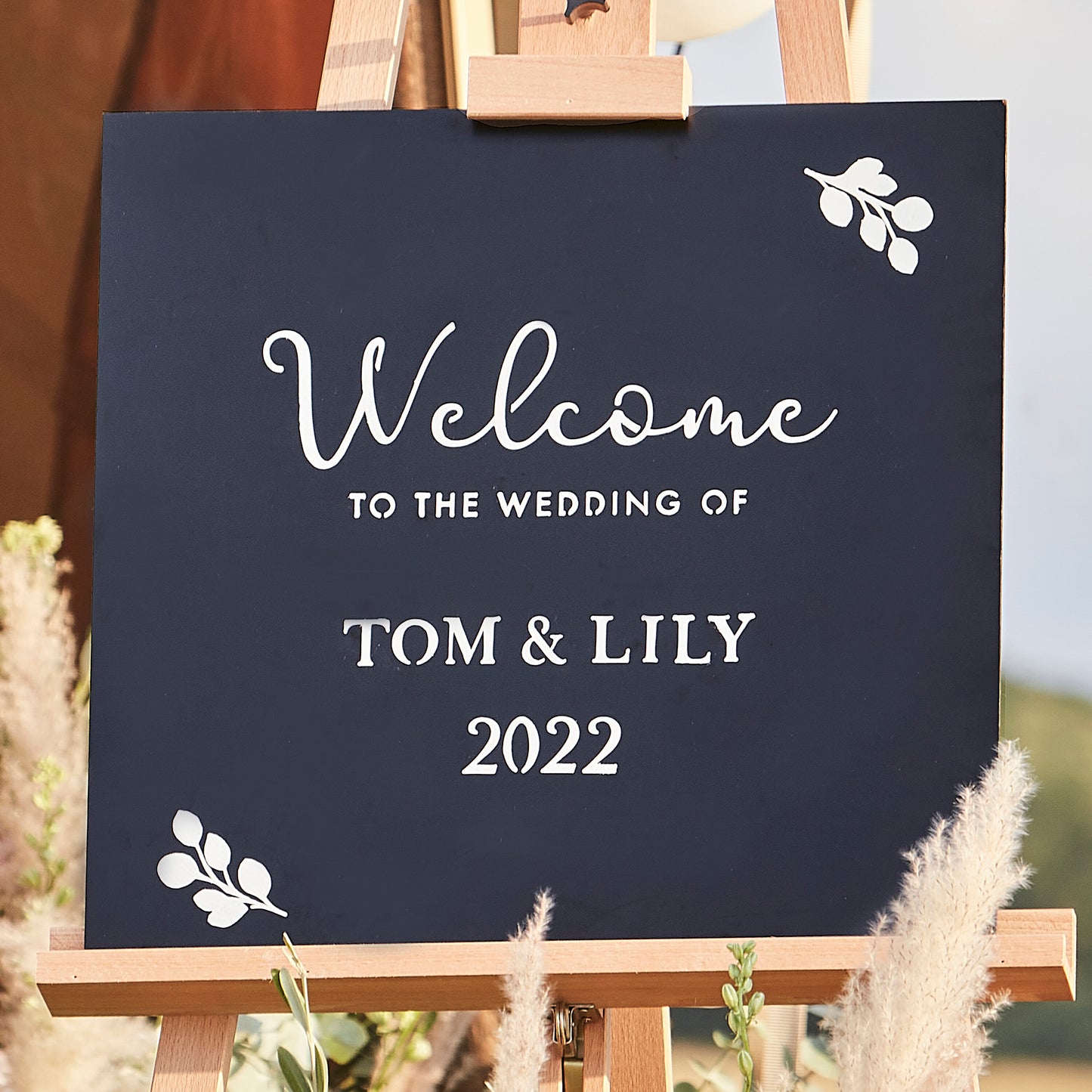 Customisable Chalk Board Sign