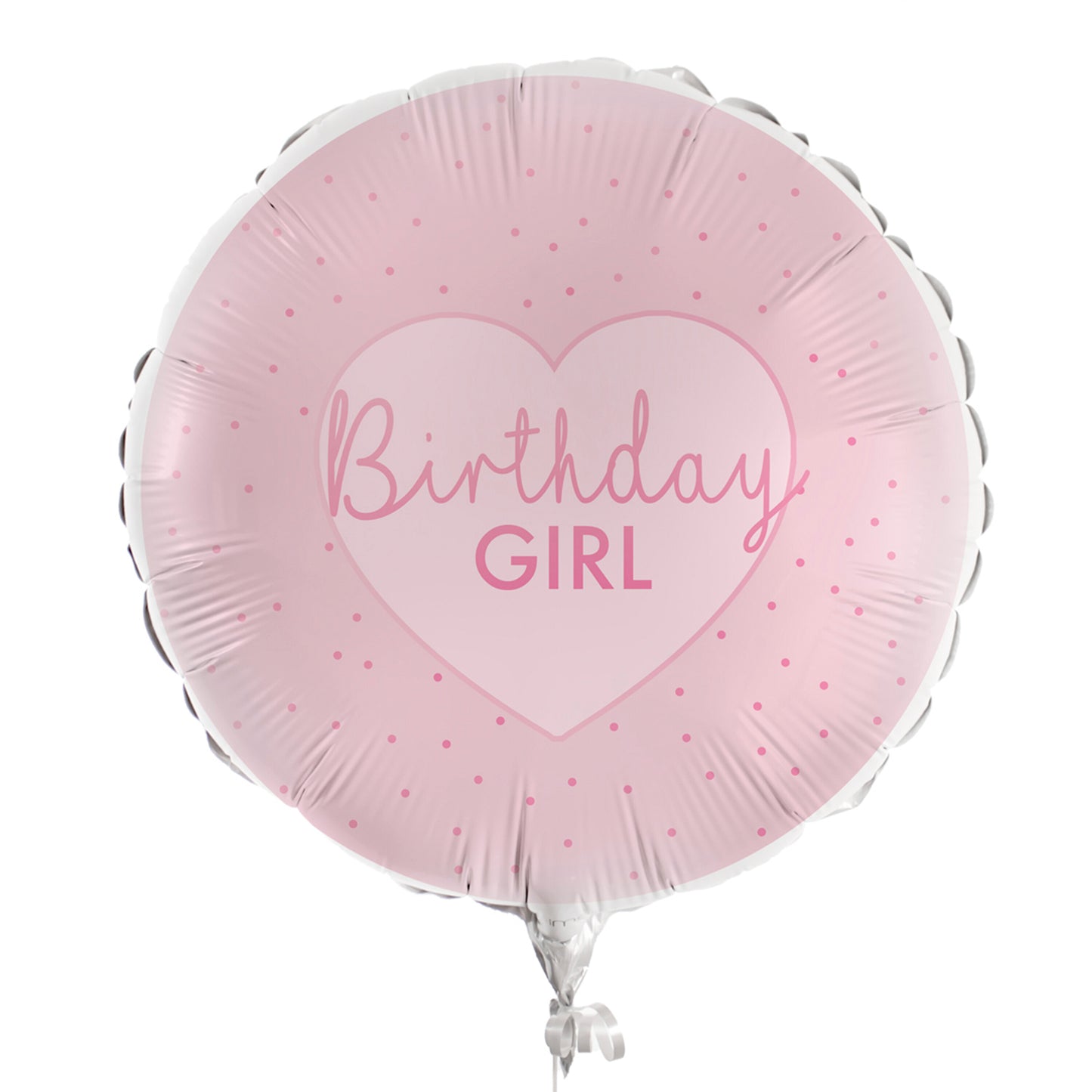 Pink Birthday Girl Birthday Balloon