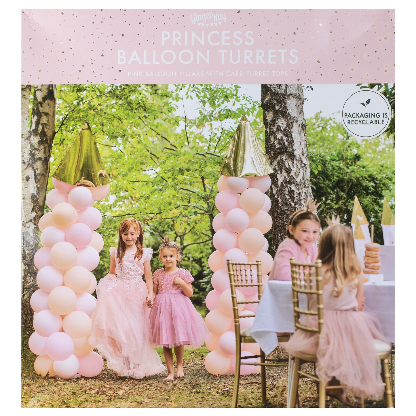 Princess Party Castle Balloon Arch Kit