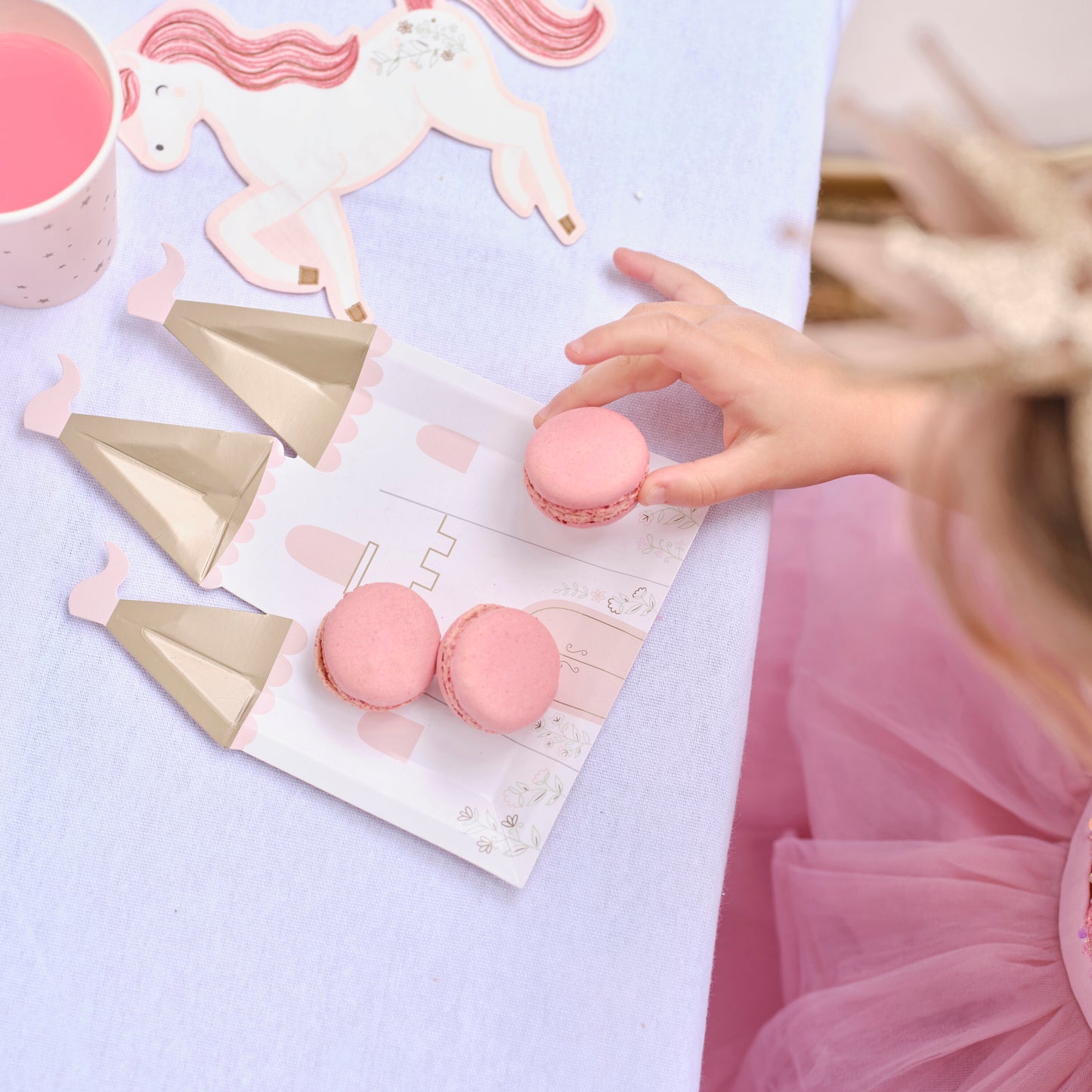 Princess Castle Paper Party Plates