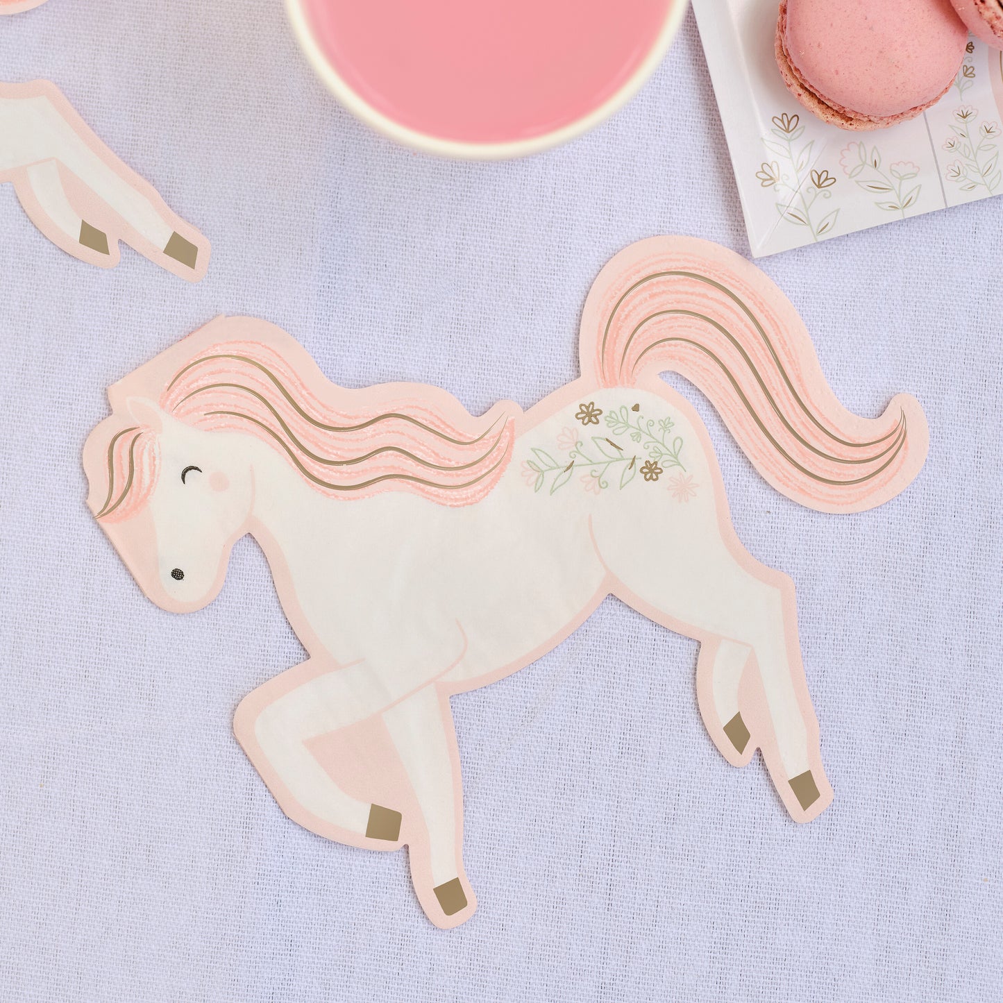 Princess Horse Paper Party Napkins