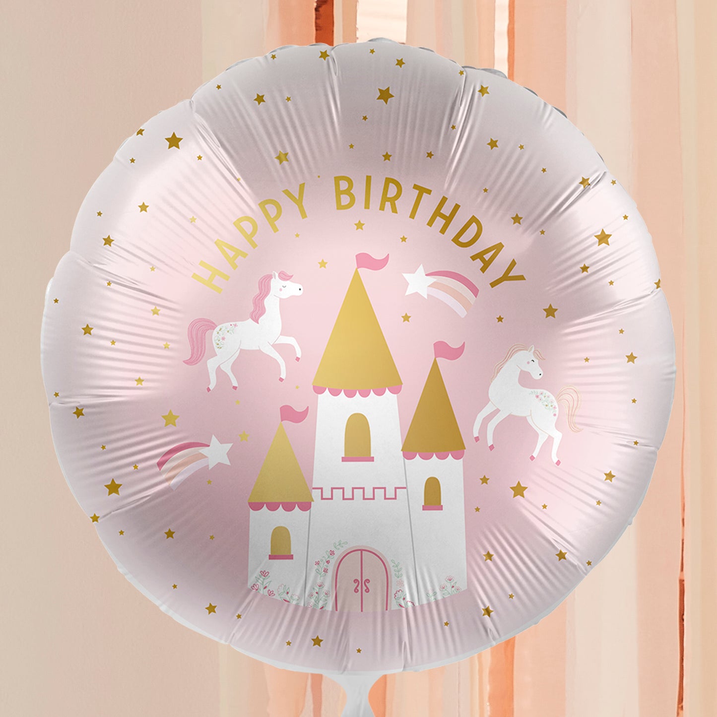 Princess Party Happy Birthday Balloon