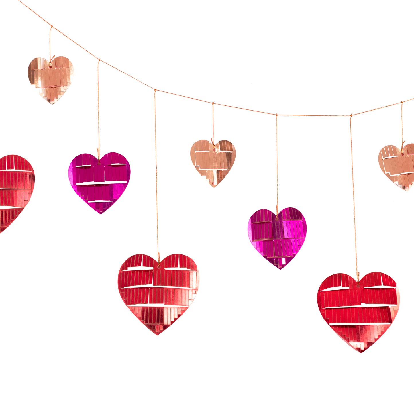 Fringe Heart Bunting