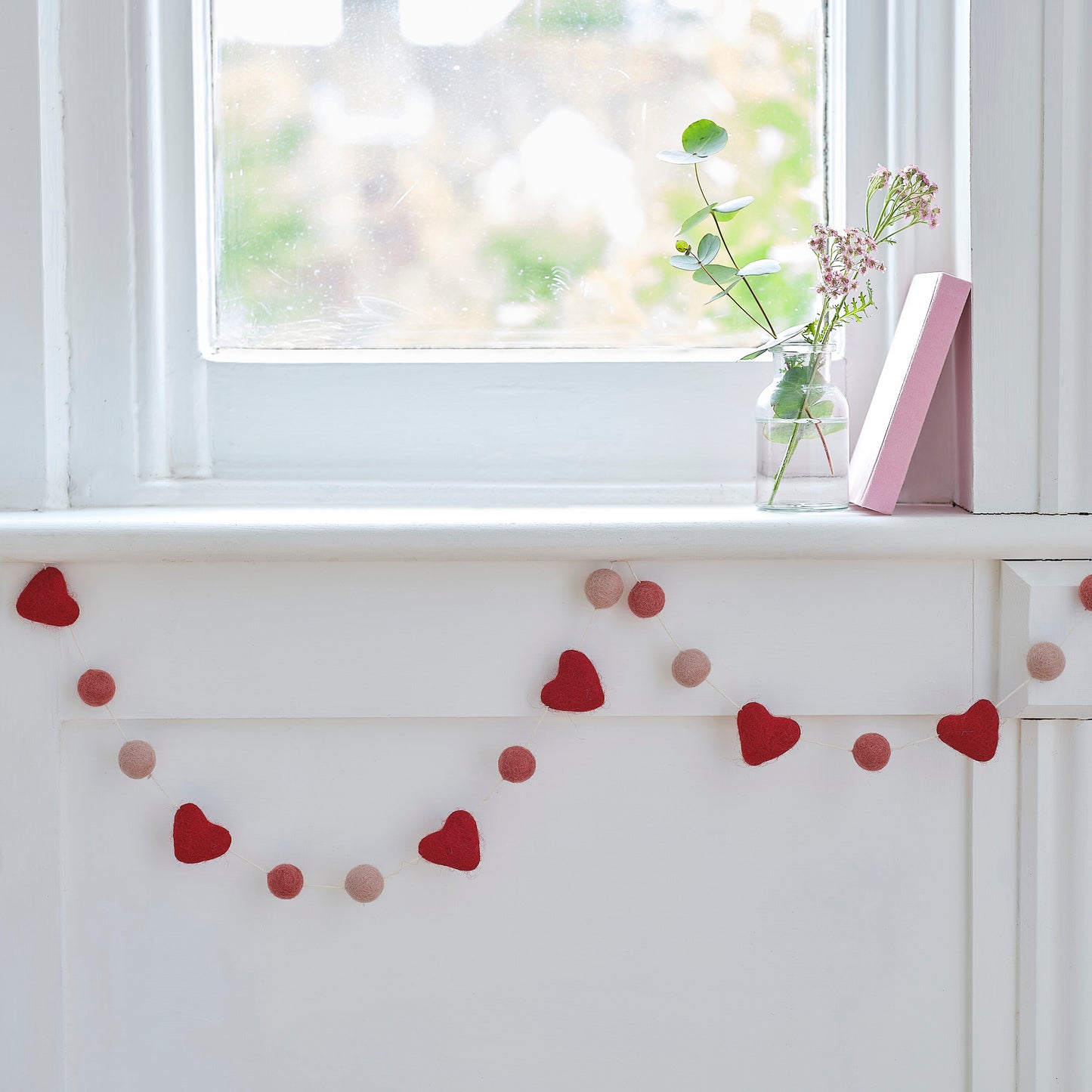 Felt Heart Bunting