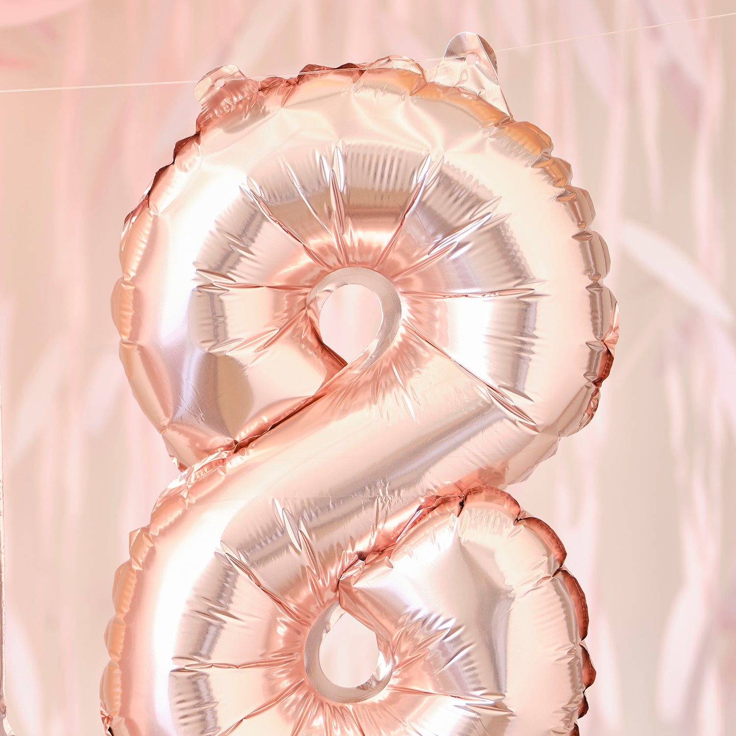 18th Rose Gold Foil Balloons