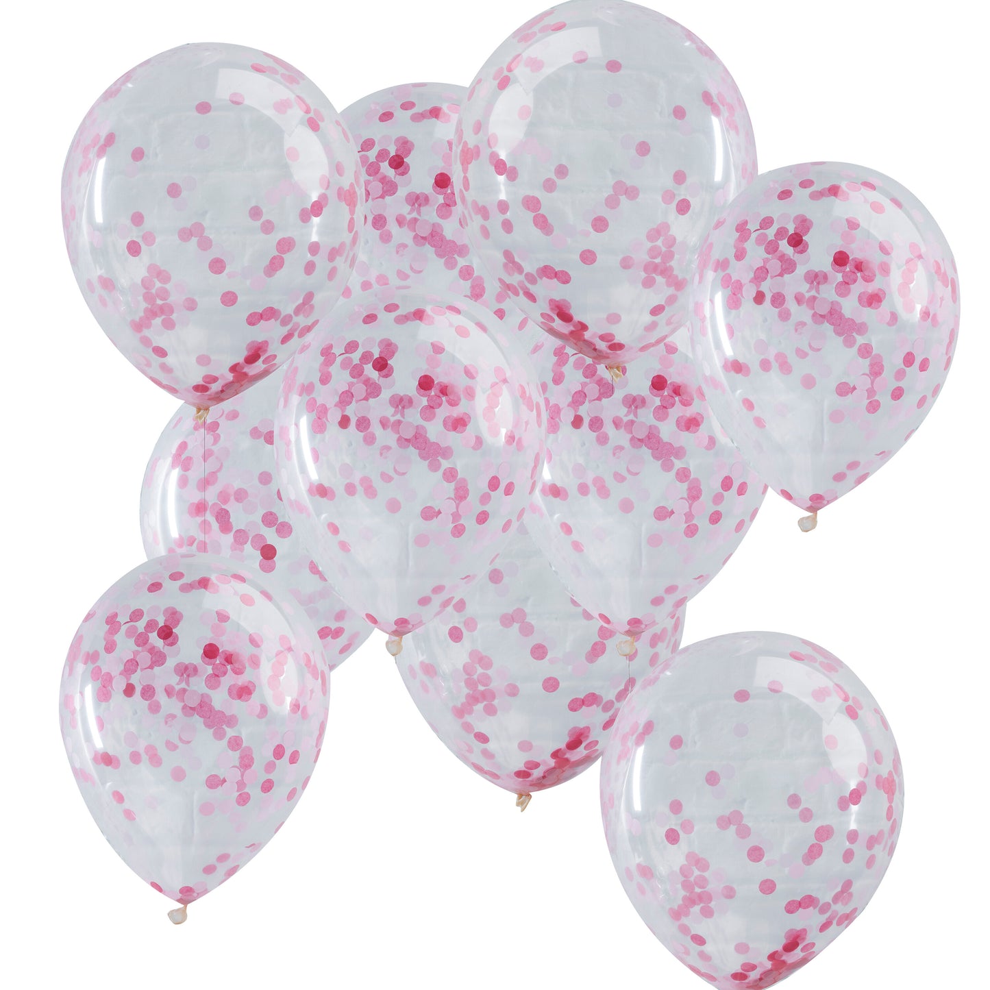 Pink Confetti Balloons