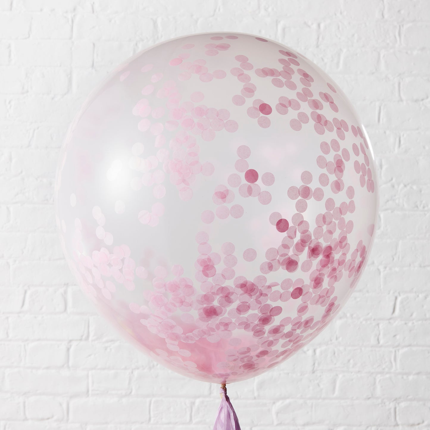 Pink Giant Confetti Balloons