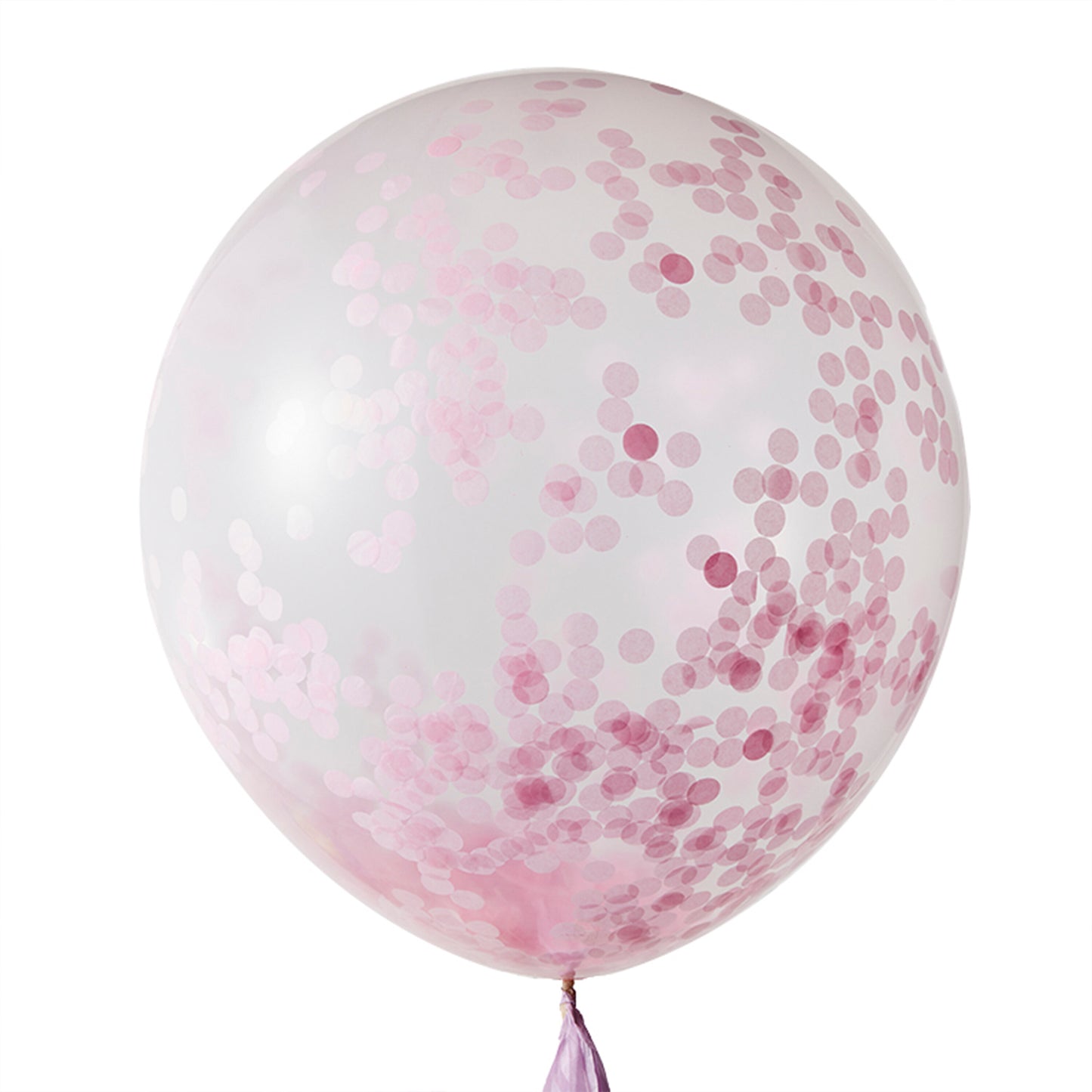 Pink Giant Confetti Balloons