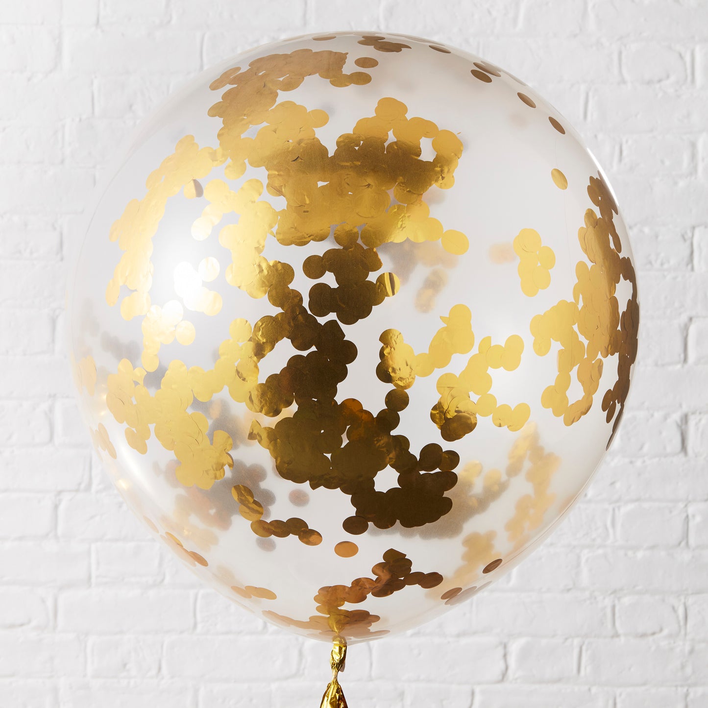 Gold Giant Confetti Balloons