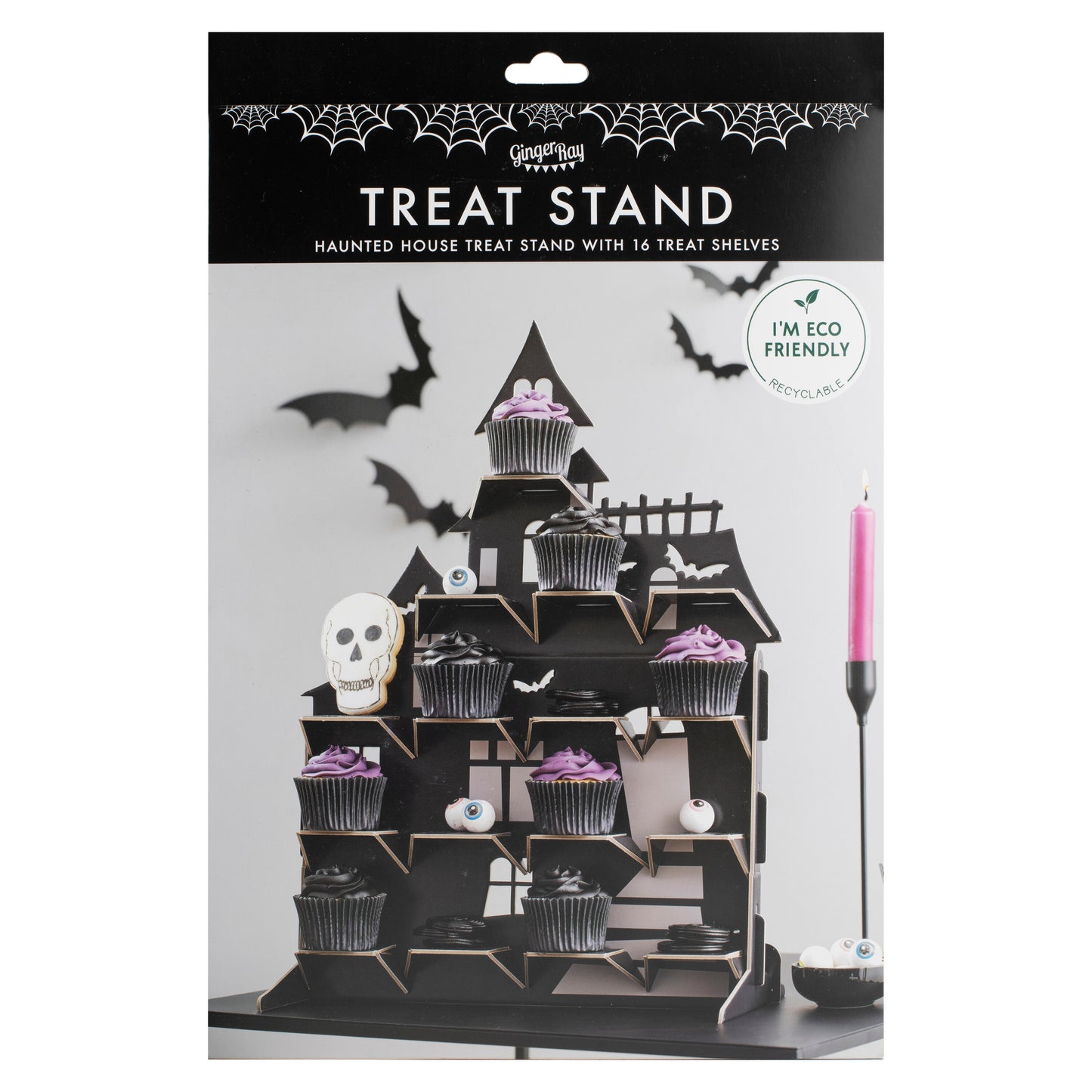 Haunted House Halloween Treat Stand