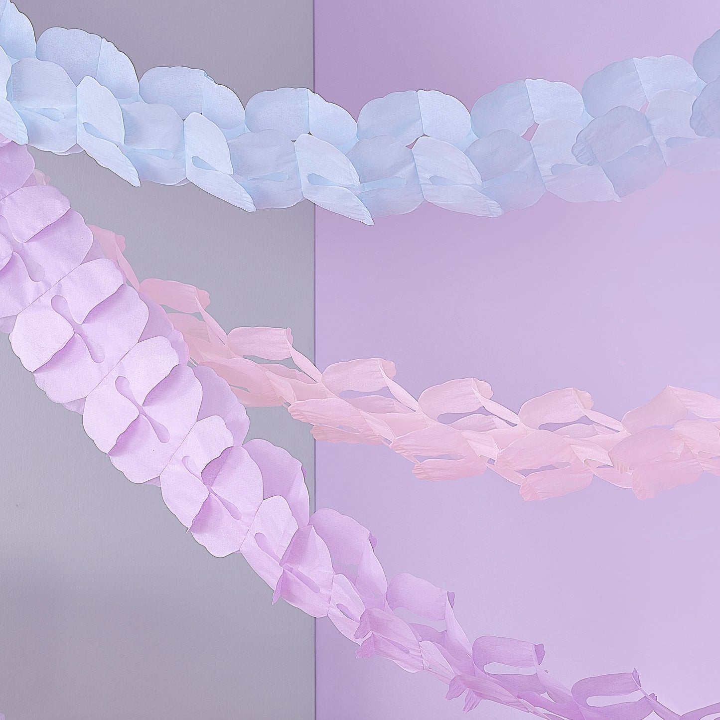 Tissue Paper Garland Hanging Decoration