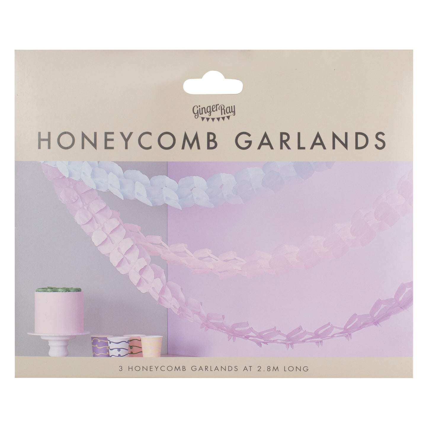 Tissue Paper Garland Hanging Decoration