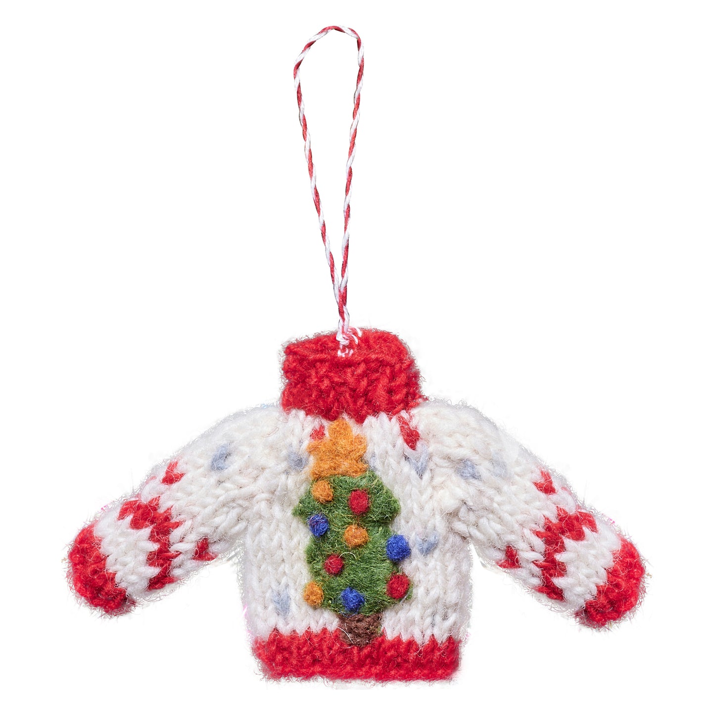 Felt Christmas Tree Jumper Tree Decoration
