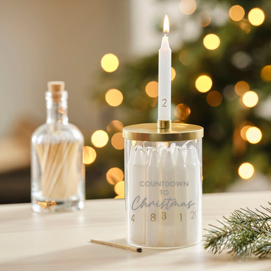 Christmas Candle Advent Calendar