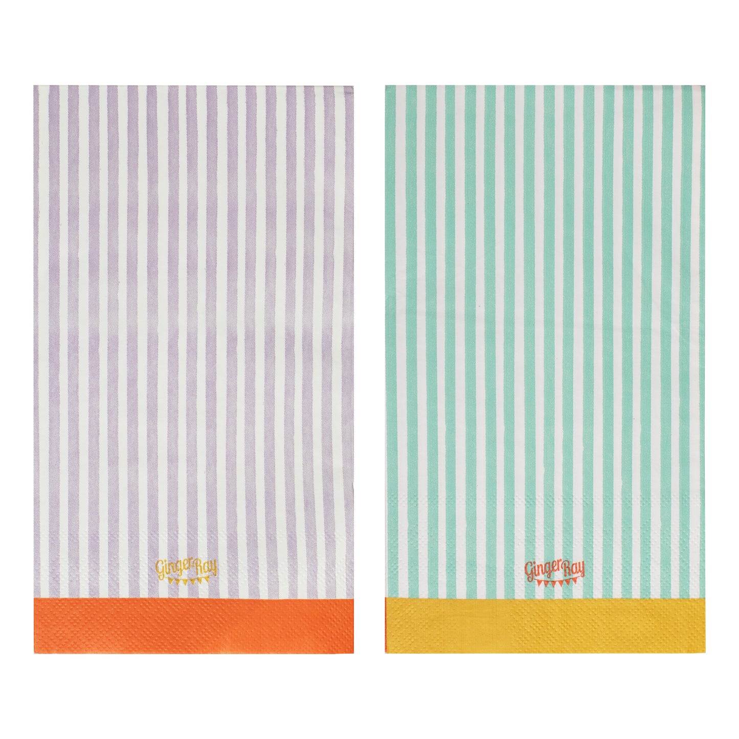 Multicoloured Striped Napkins