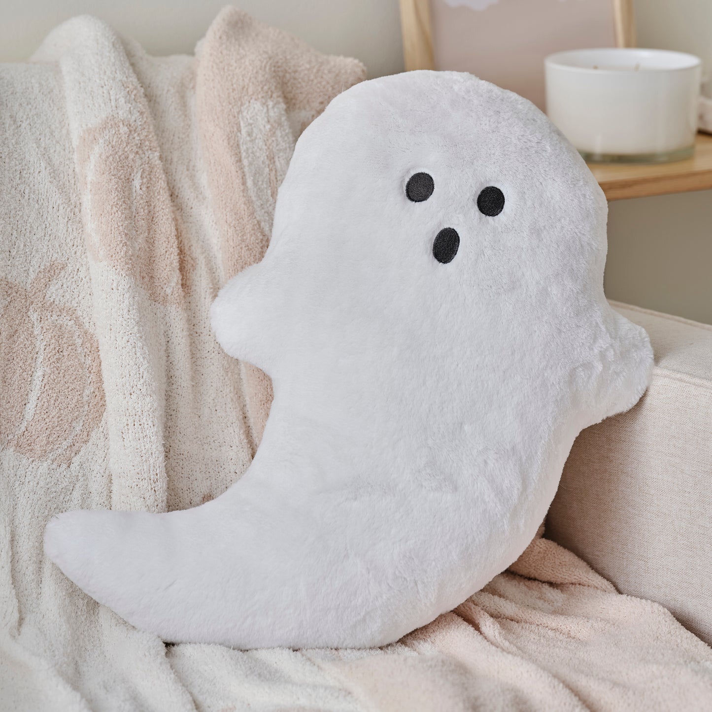 White Ghost Cushion
