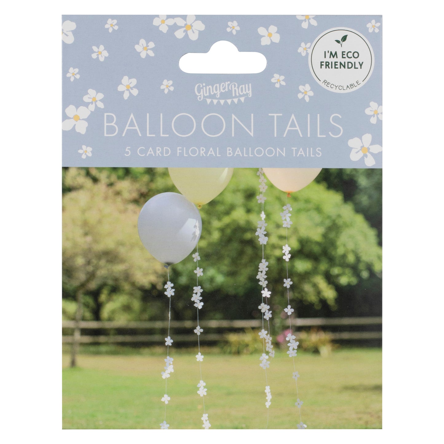 Floral Balloon Tails