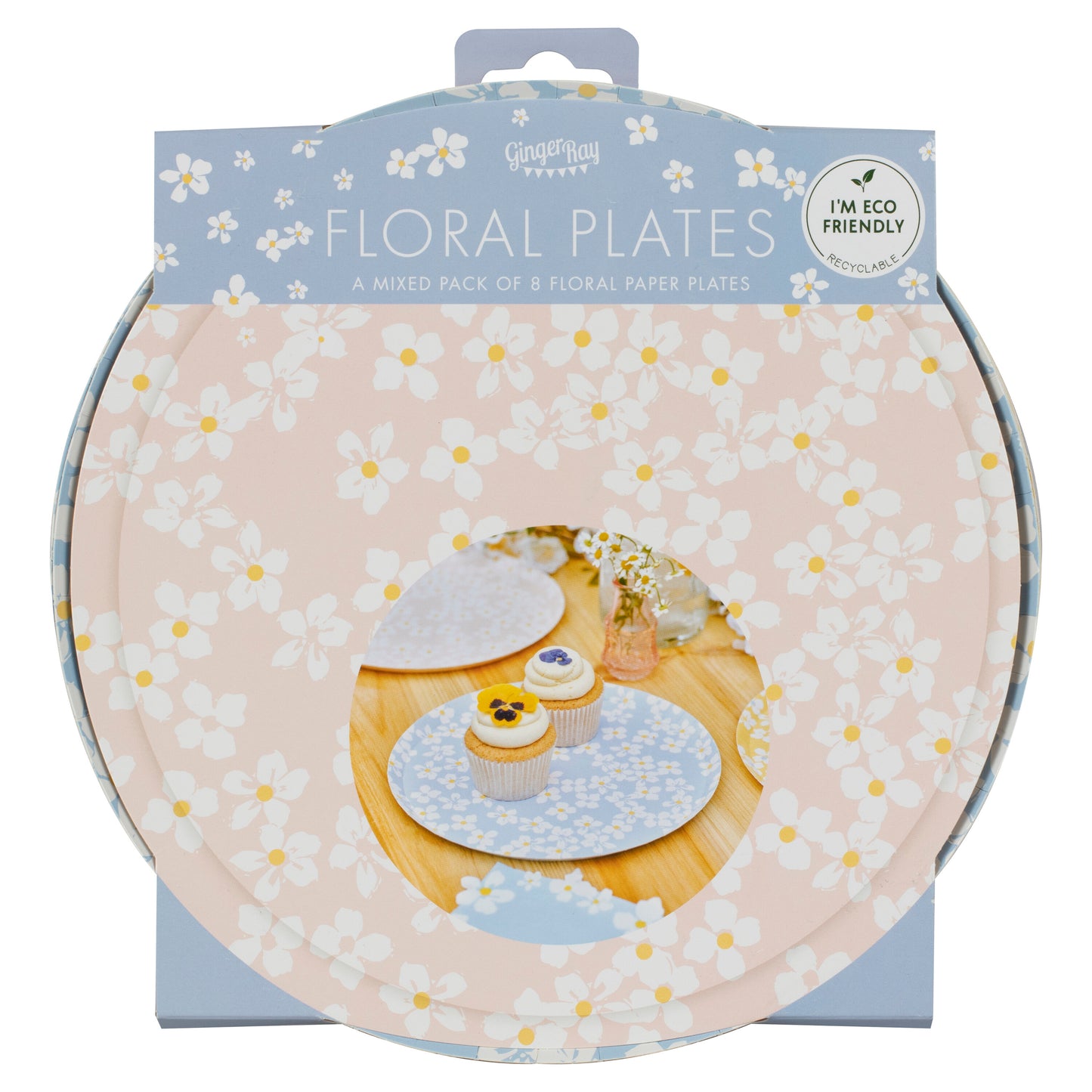 Floral Paper Plates