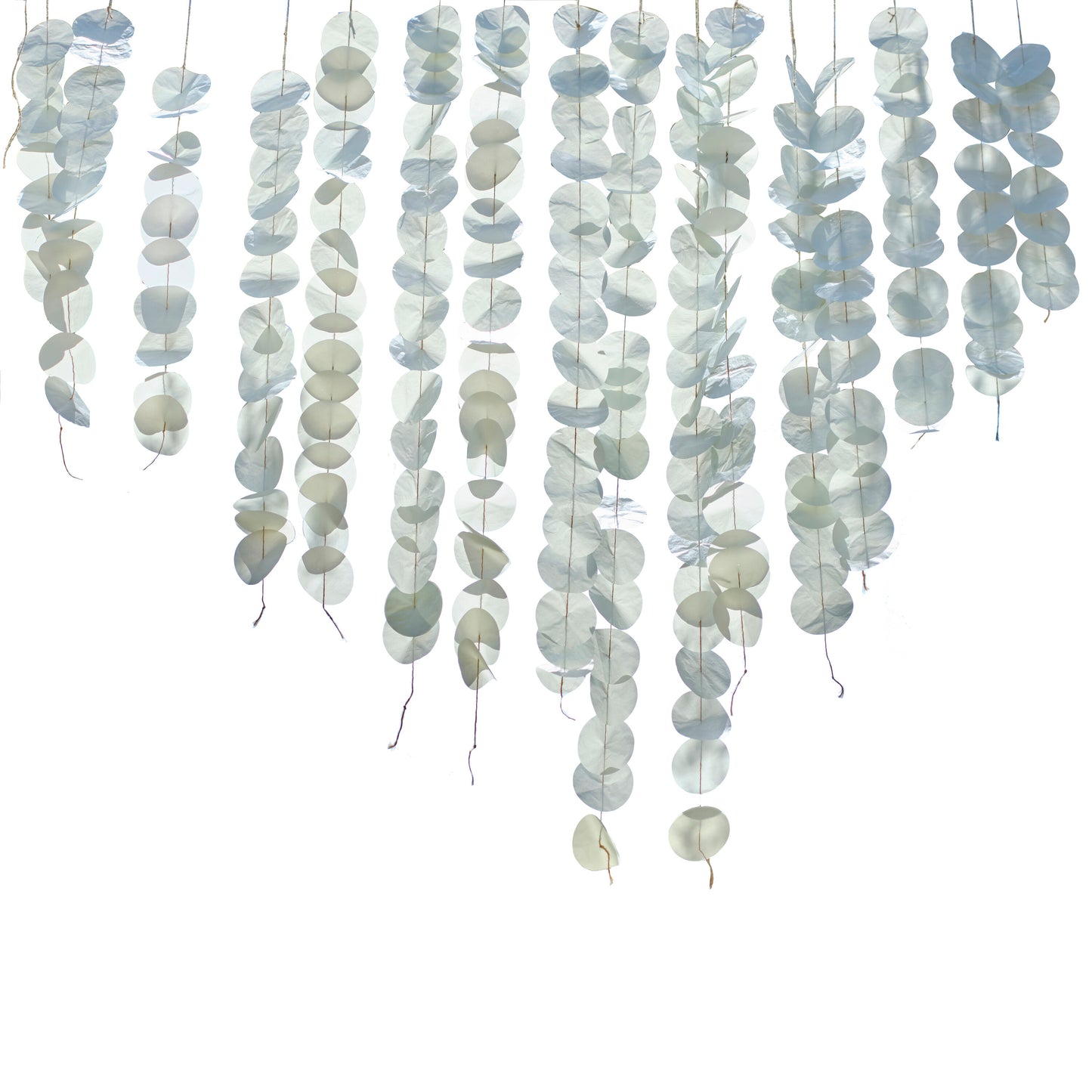 Sage Hanging Paper Tissue Backdrop