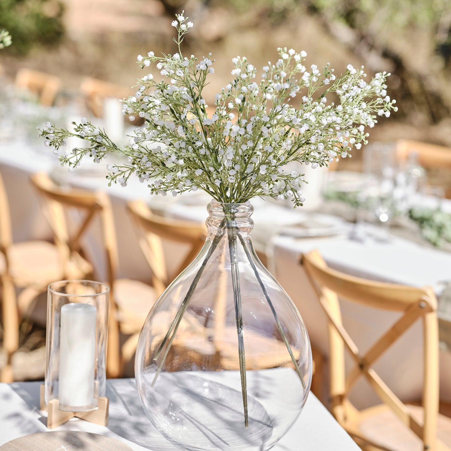 Gypsophilia Artificial Foliage Stems