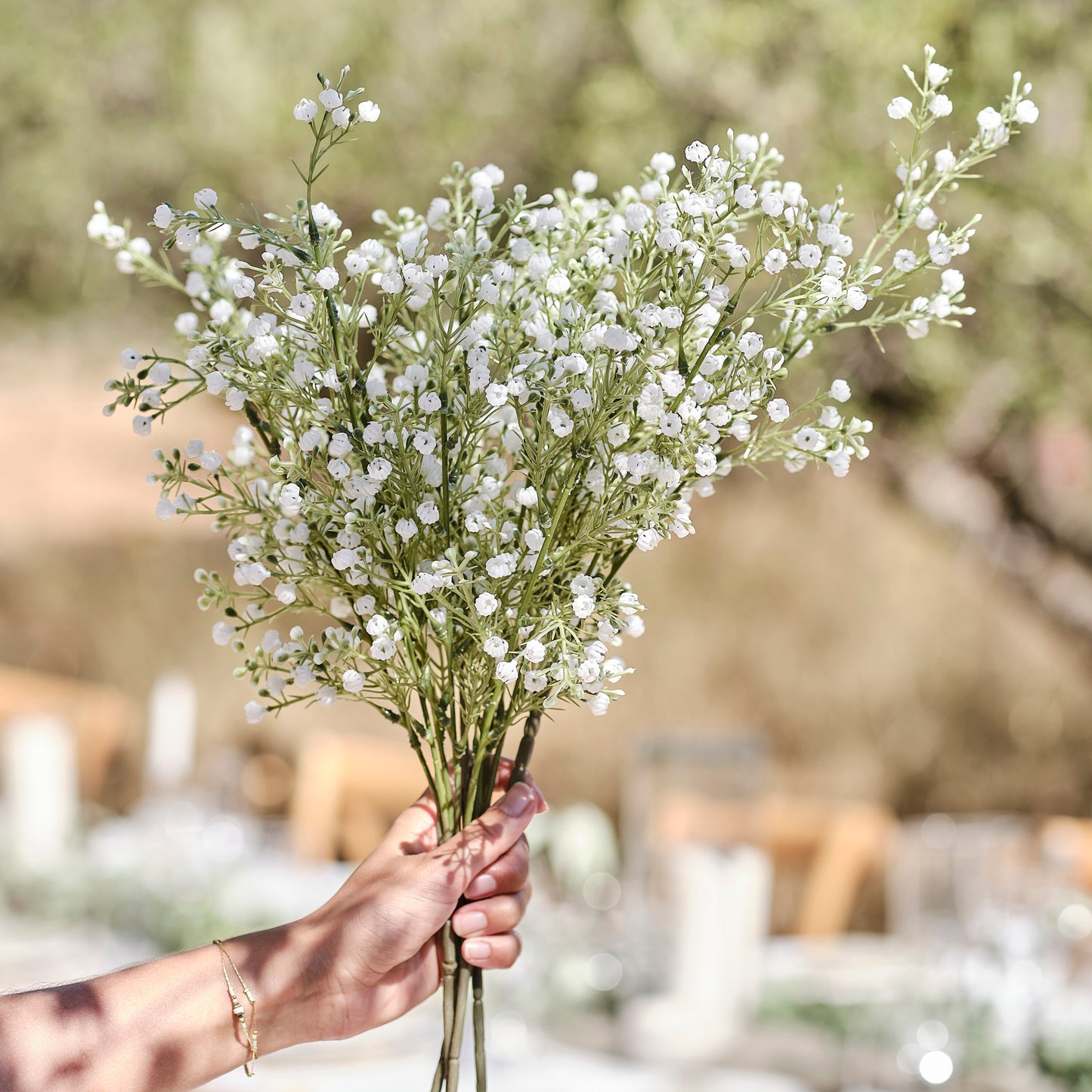 Gypsophilia Artificial Foliage Stems