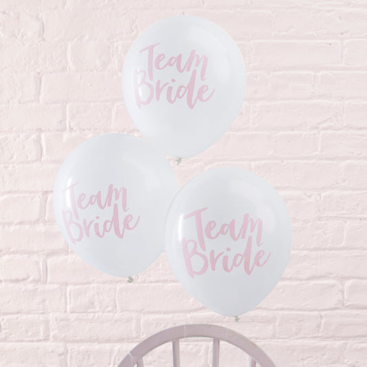 Pink & White Hen Party Balloons