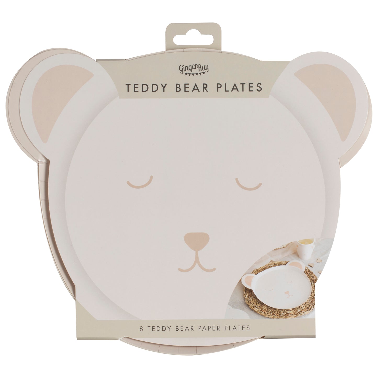 Teddy Bear Baby Shower Plates
