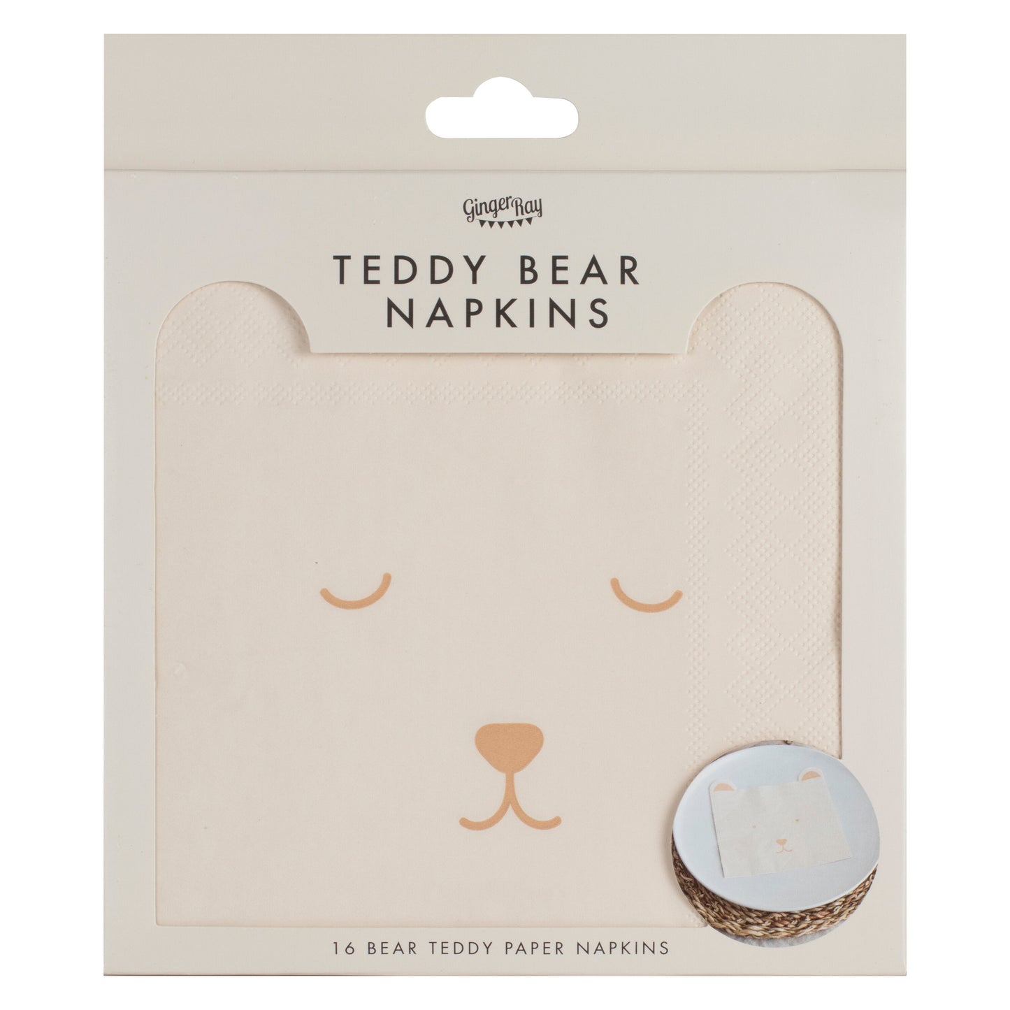 Teddy Bear Baby Shower Napkins