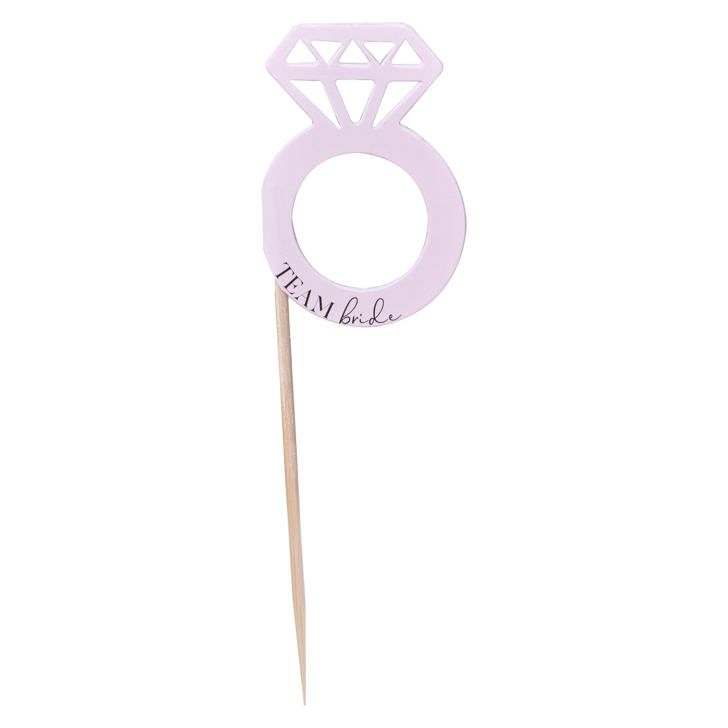 Team Bride Hen Party Ring Cupcake Toppers