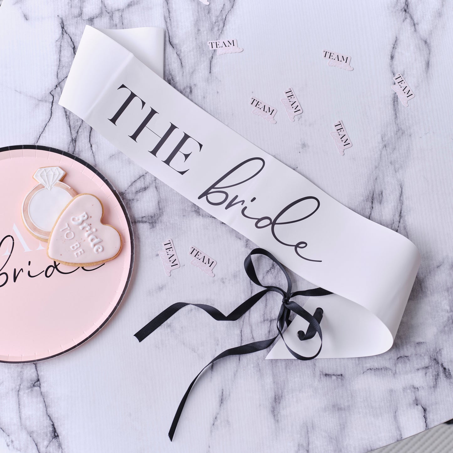 The Bride Hen Party Sash