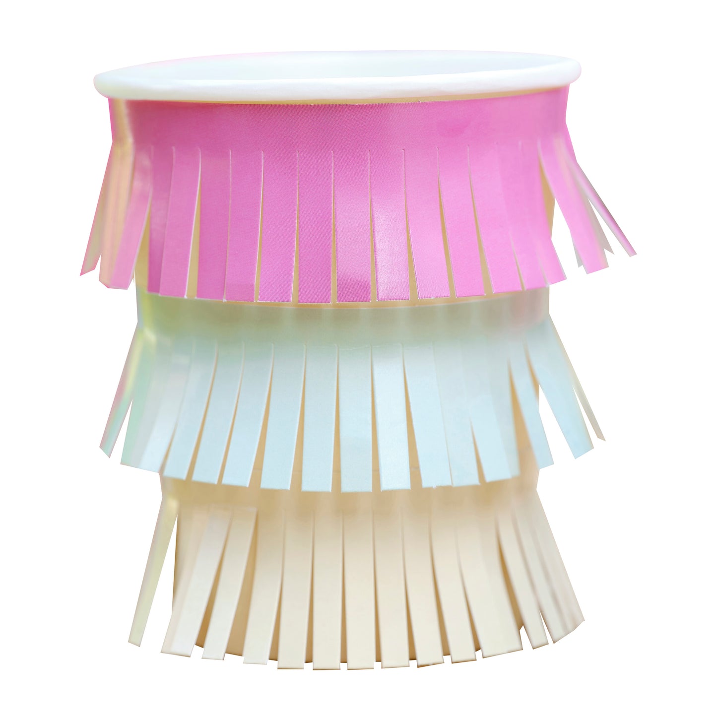 Hawaiian Tassel Fringe Paper Cups
