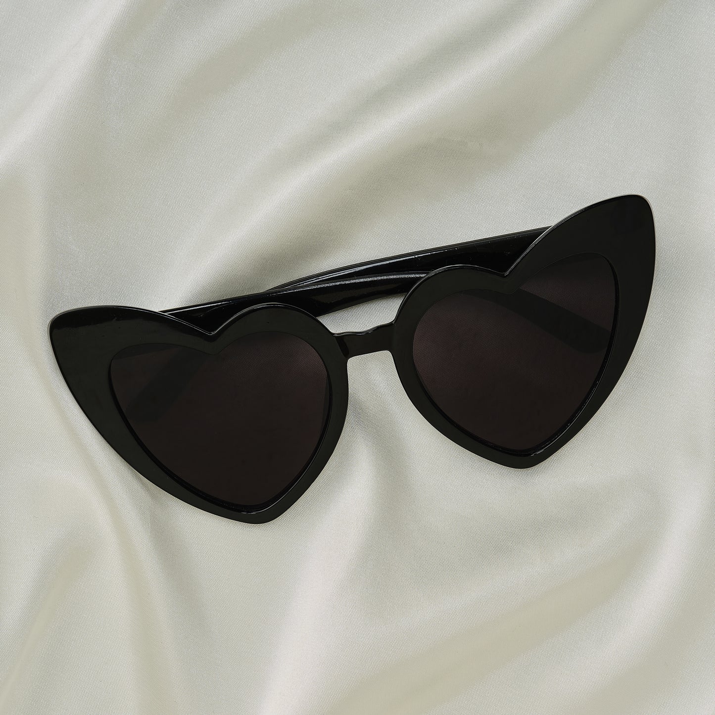 Black Heart Shaped Bridesmaid Glasses