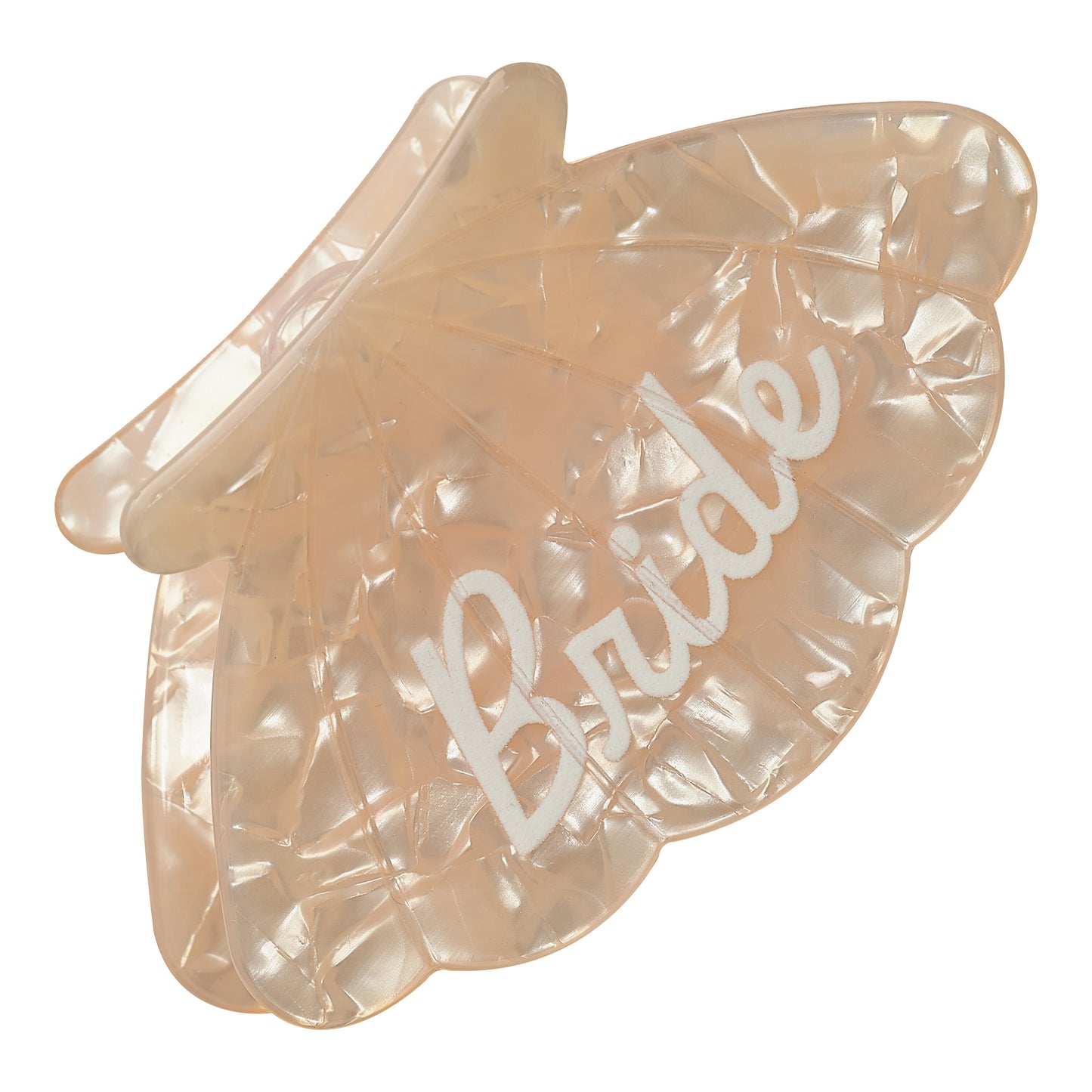 Pearlised Shell 'Bride' Hair Clip