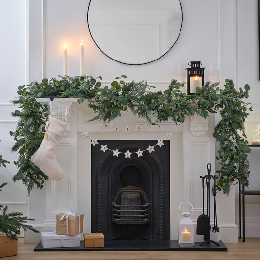 Eucalyptus Foliage Christmas Garland