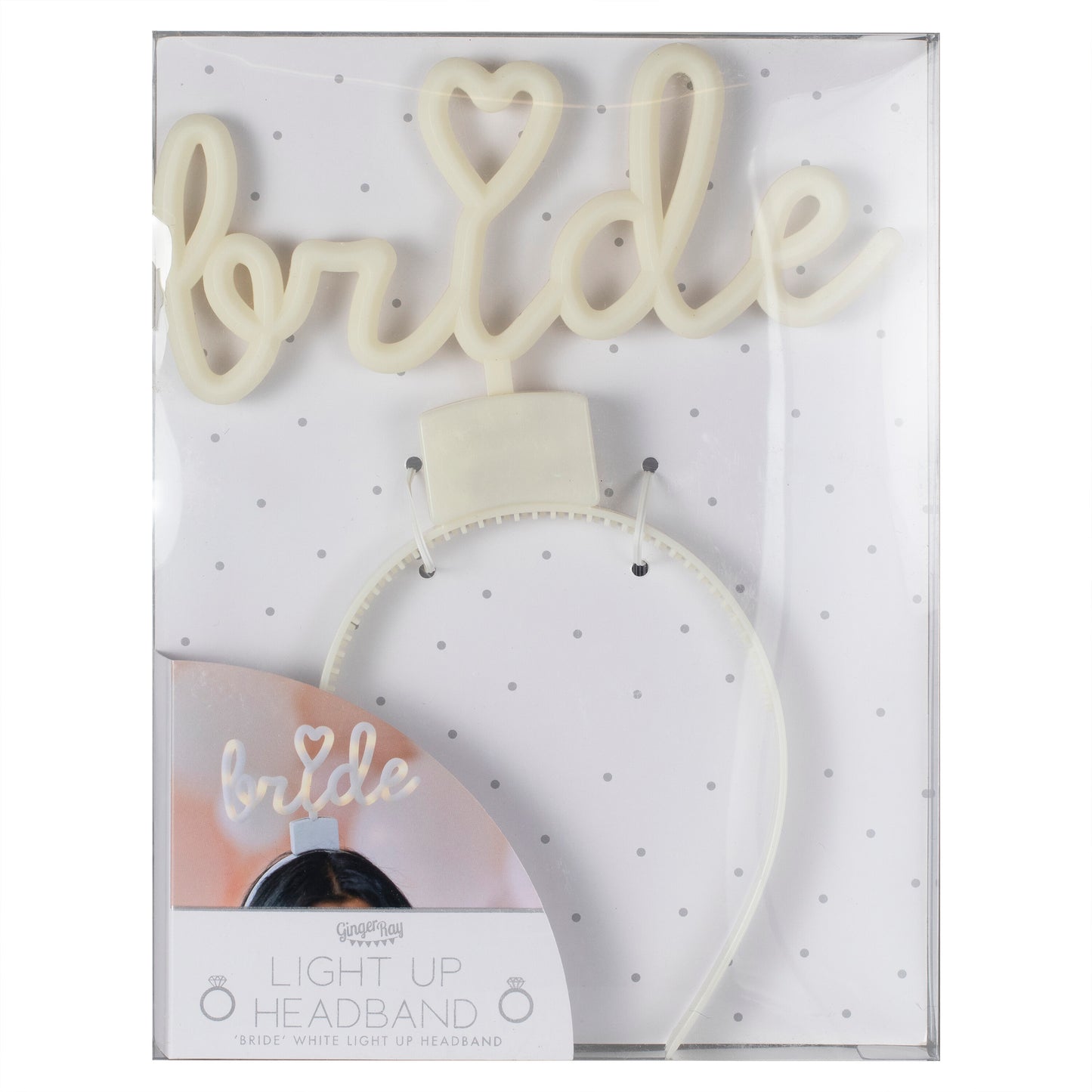 Light Up Bride Hen Party Headband