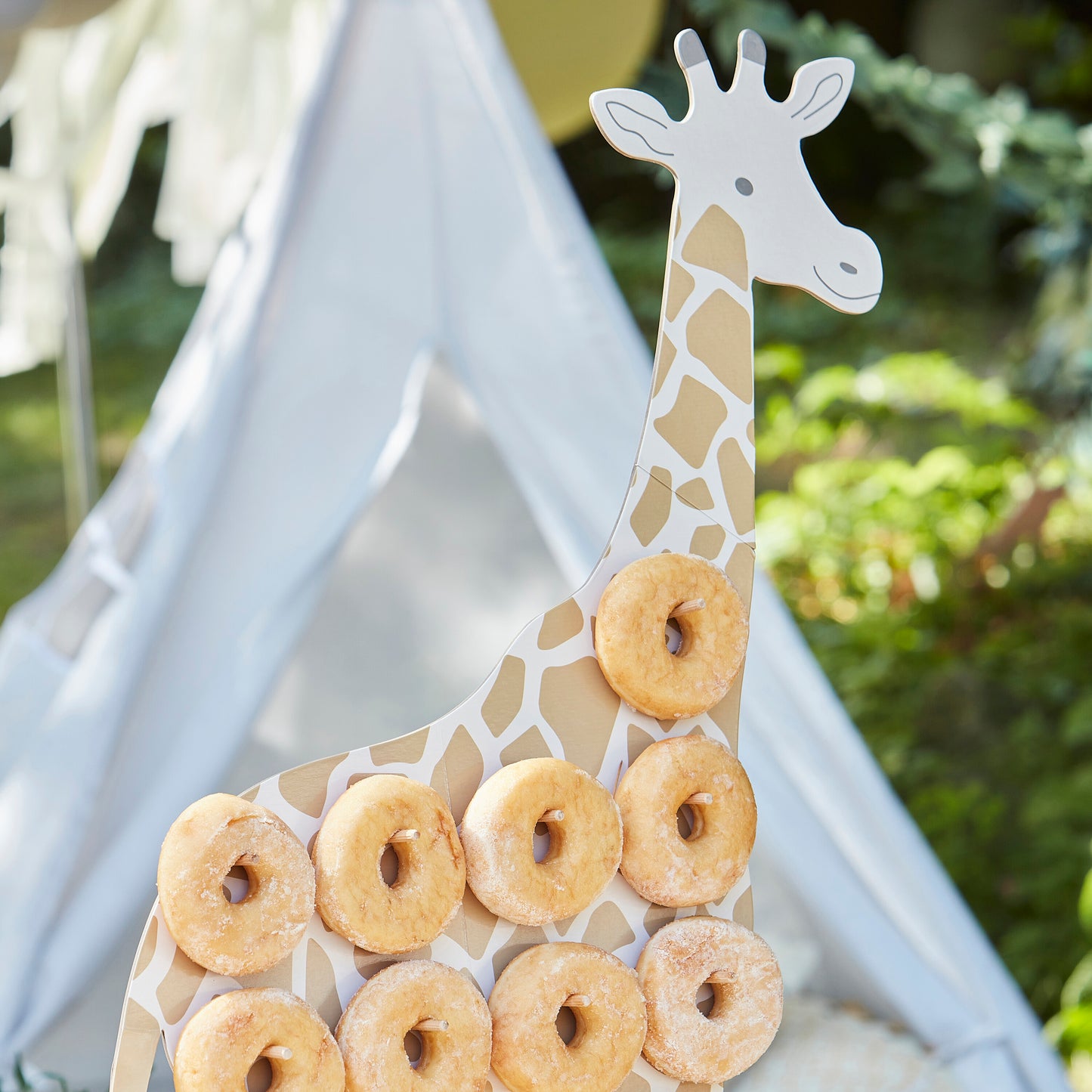 Giraffe Shaped Donut Stand
