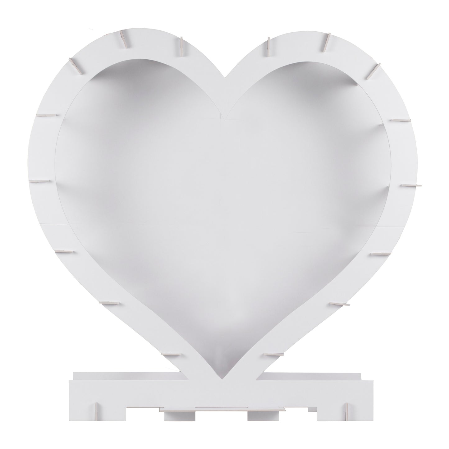 Heart Shaped Balloon Mosaic Stand