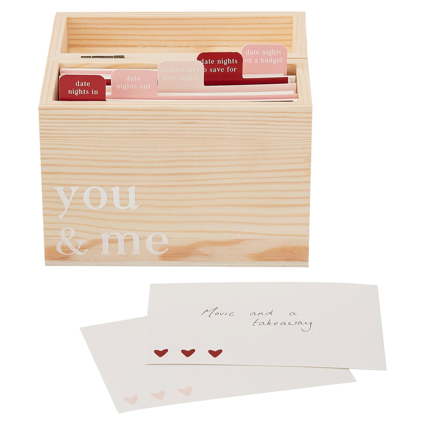 Wooden Date Night Box