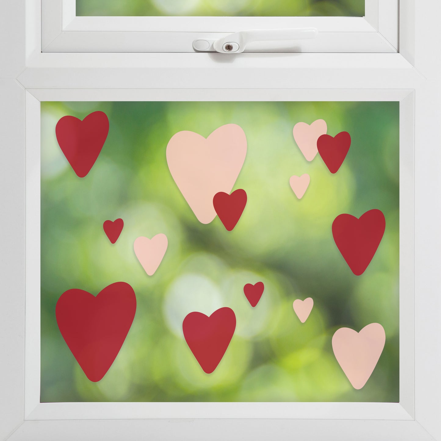 Heart Window Stickers