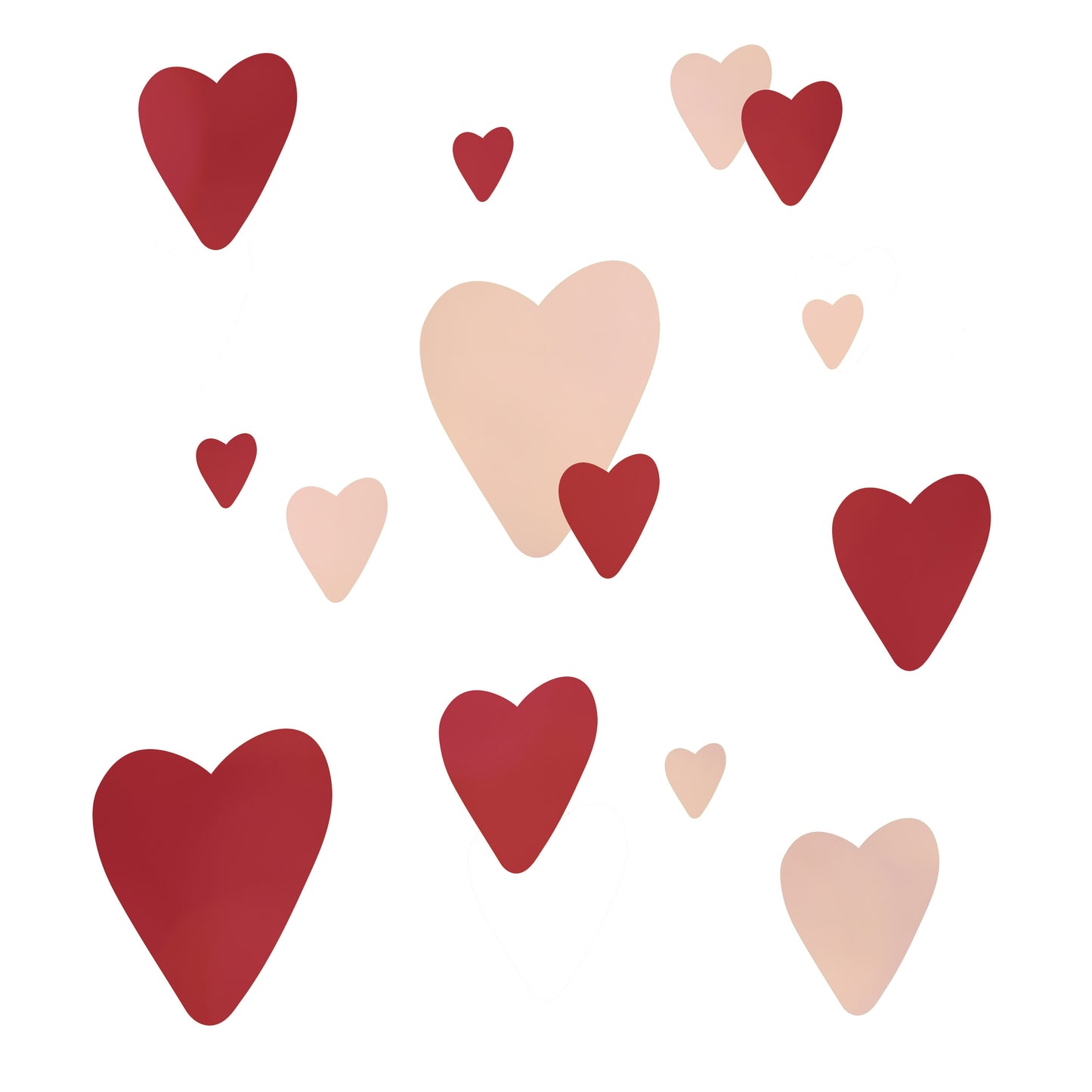 Heart Window Stickers