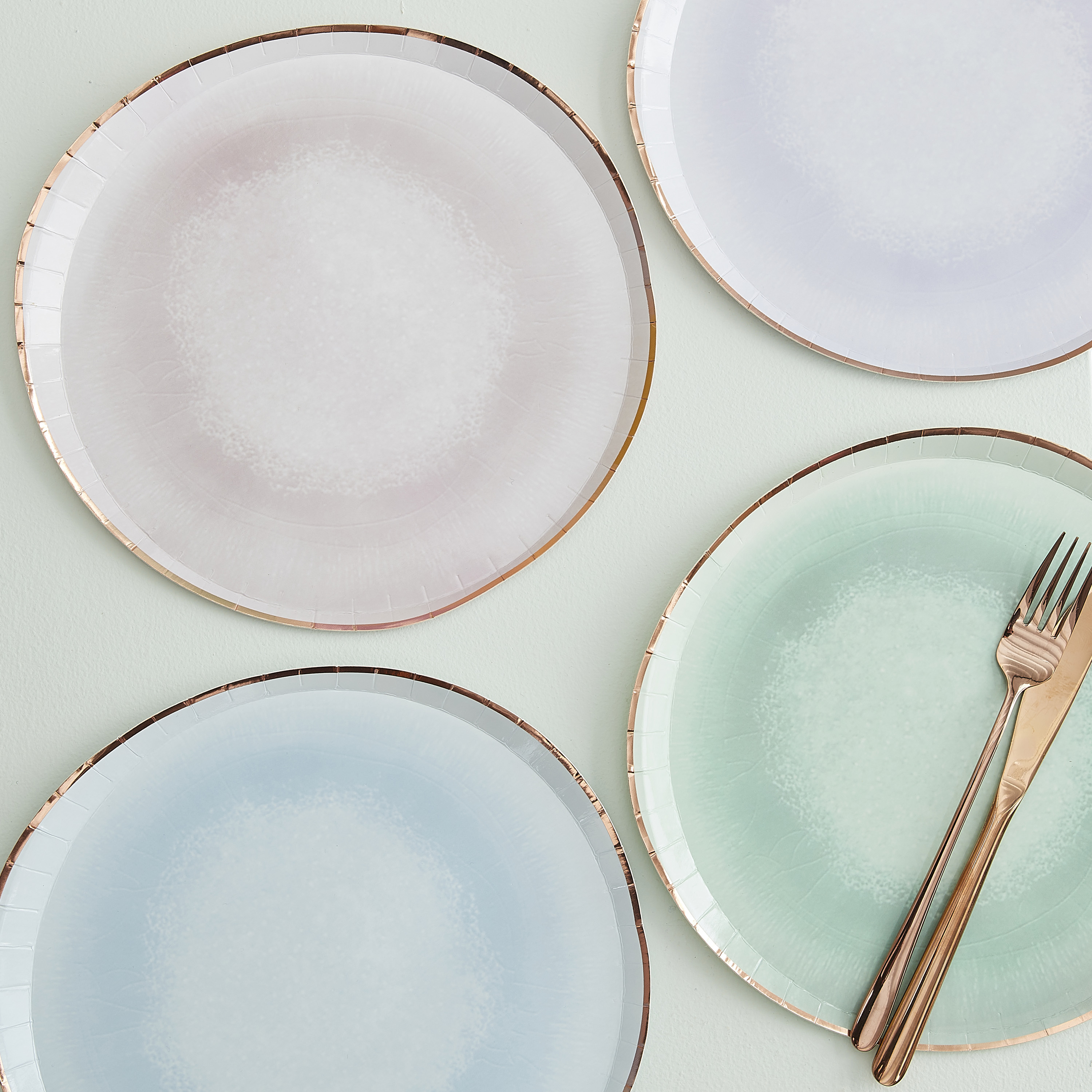 reactive glaze plates